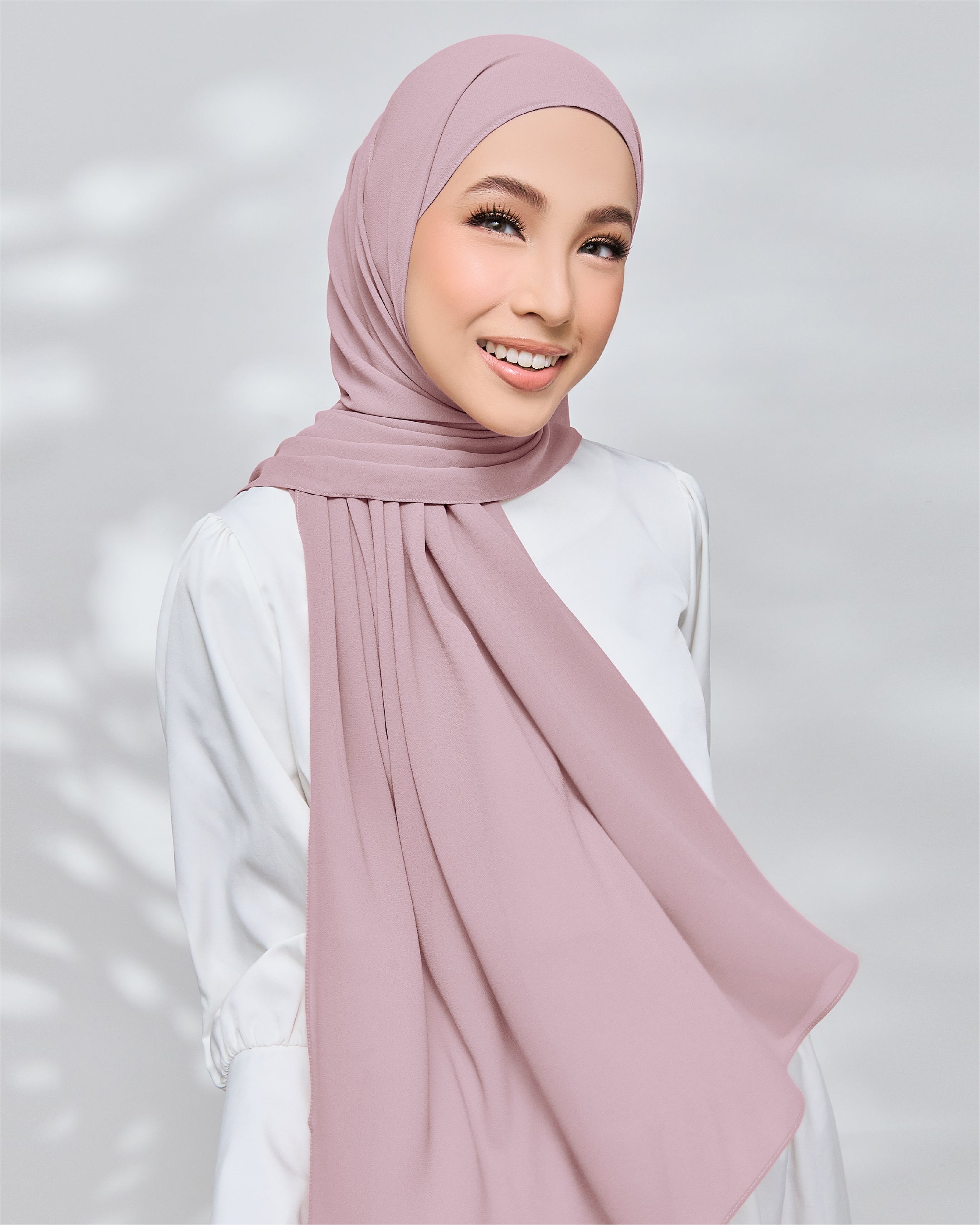 AZ IVY SHAWL NEW FRENCH PINK