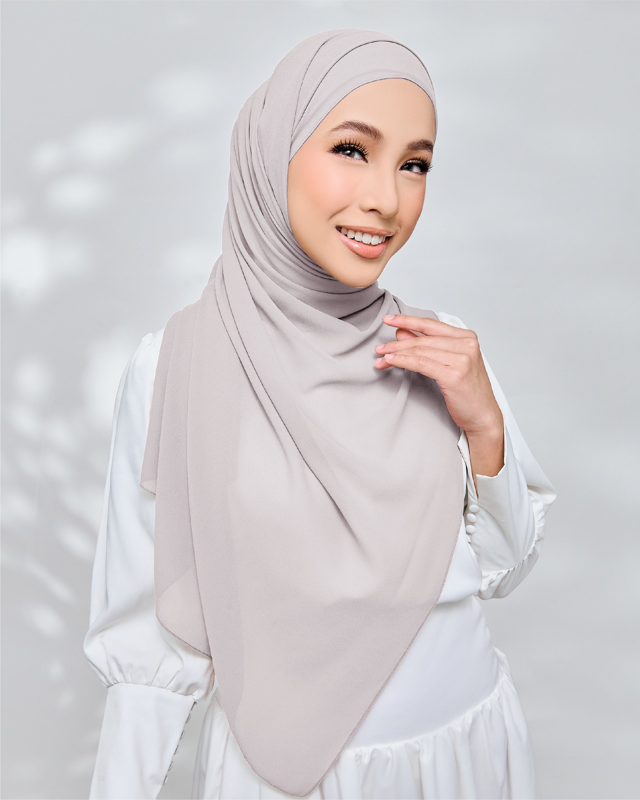AZ IVY SHAWL NEW GLACIER GRAY