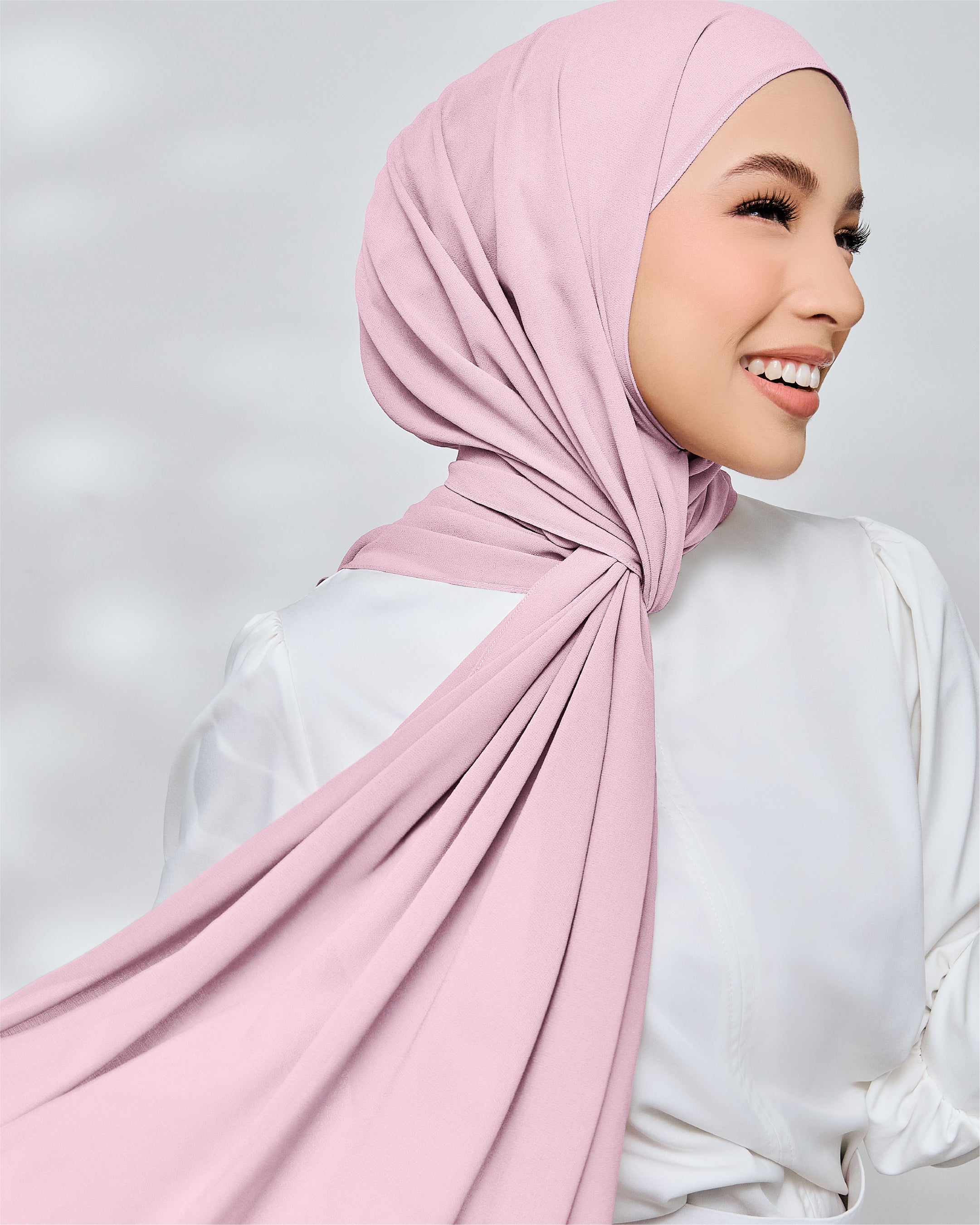 AZ IVY SHAWL NEW LIGHT PINK
