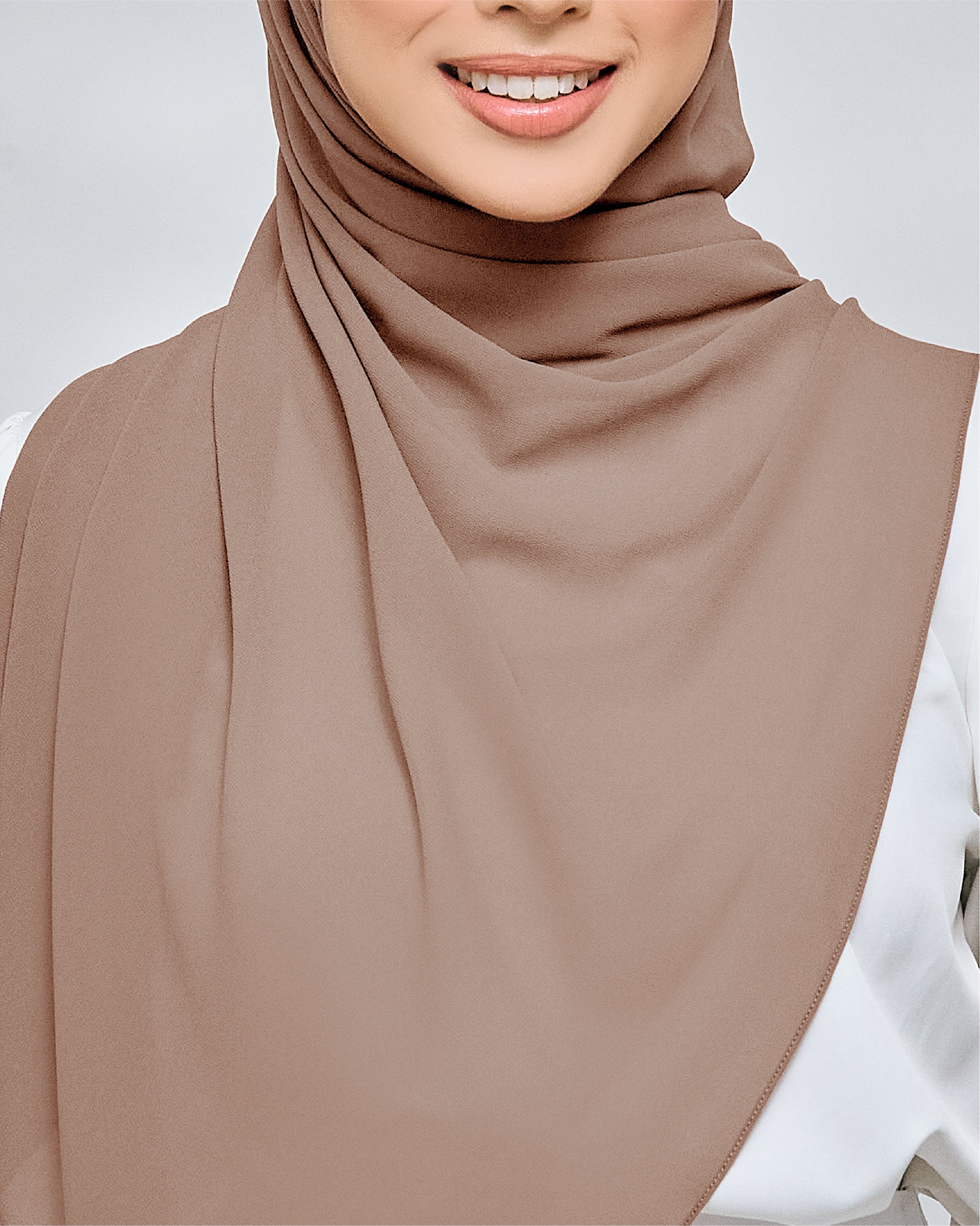 AZ IVY SHAWL NEW NOUGAT