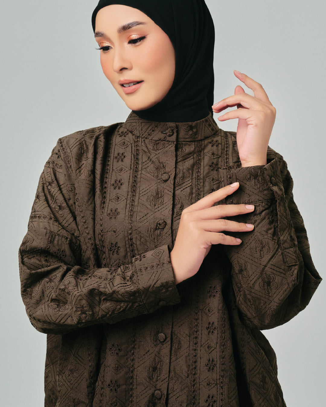 SERENE CO-ORD SET UMBER