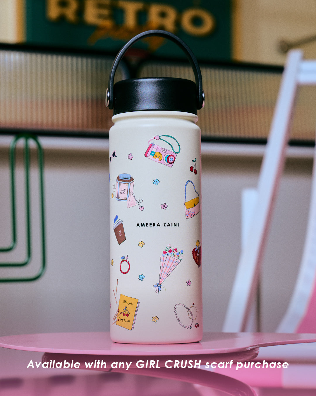 AZ GIRL CRUSH SHAWL MAGNOLIA & MONTIGO TUMBLER MIDTOWN PEARL (18oz) [COMBO]