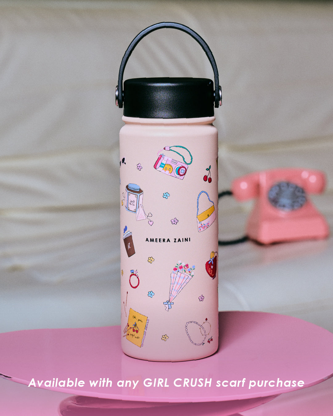 AZ GIRL CRUSH MONTIGO TUMBLER NECTARINE (18oz) [COMBO ONLY - Not sold separately]
