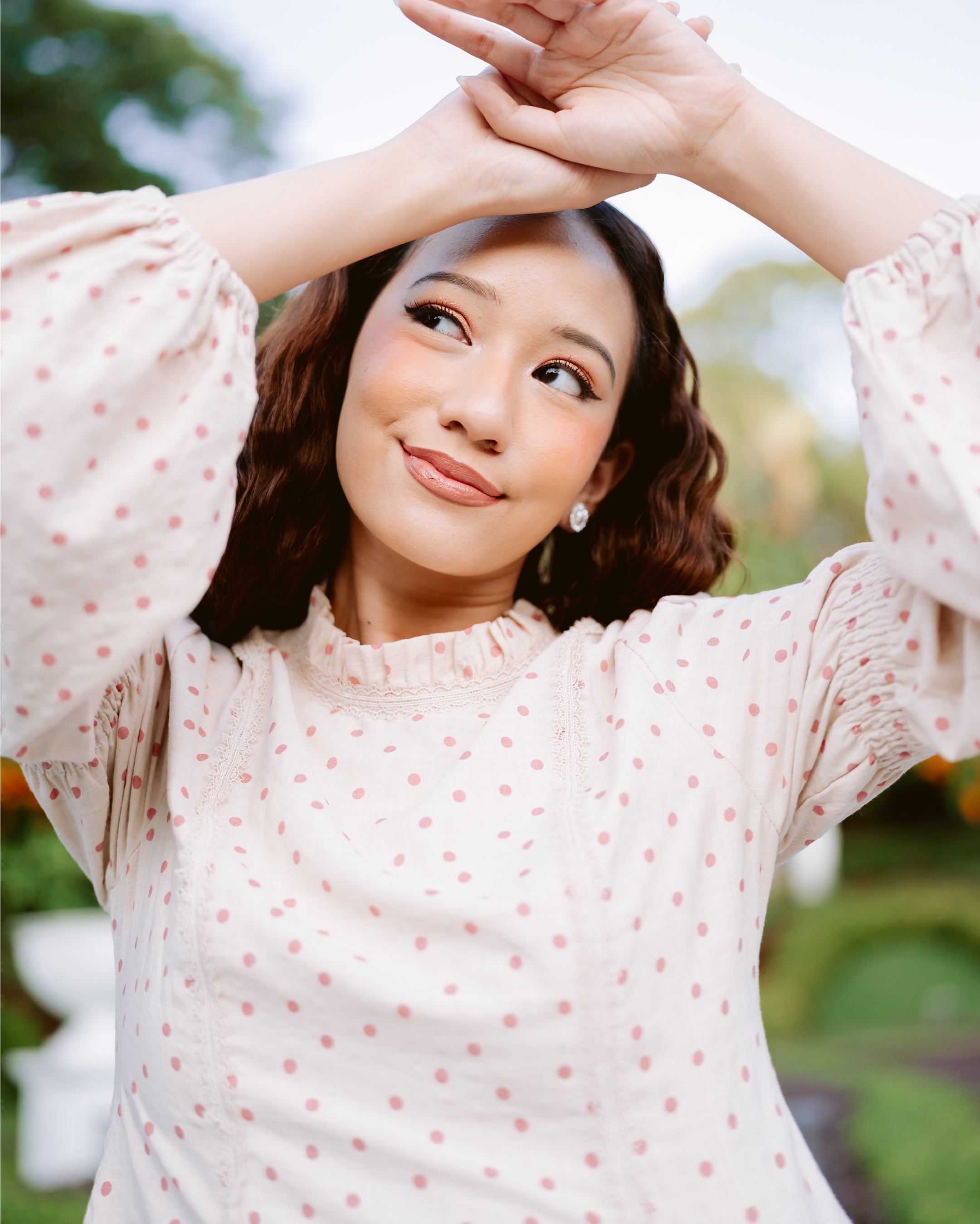 THE CHIC DOTS : CHIC SET - BLUSHBERRY LACE