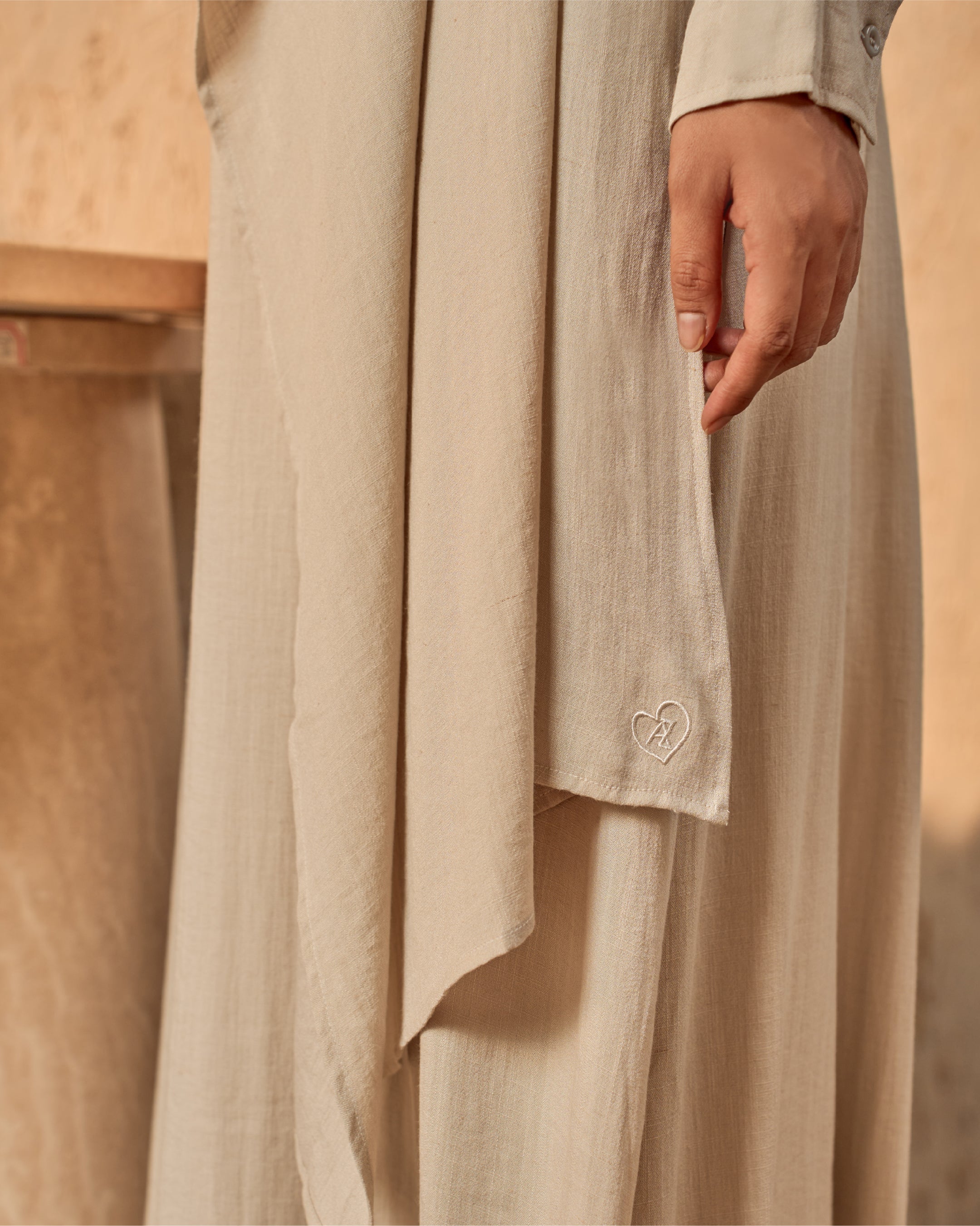 OREDIA DRESS - ALABESTER
