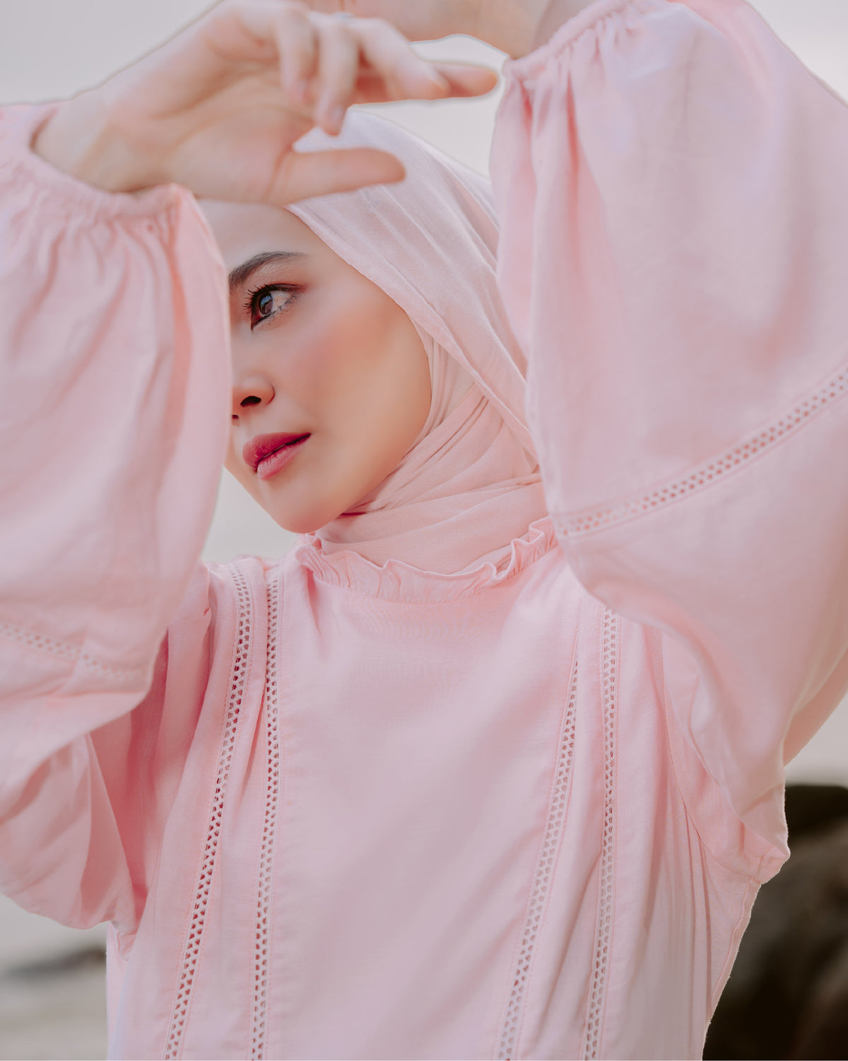 SURI DRESS BLUSH