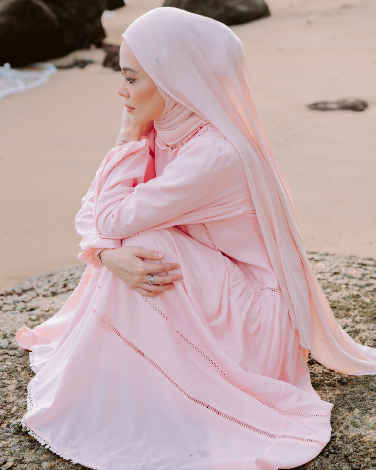 SURI DRESS BLUSH