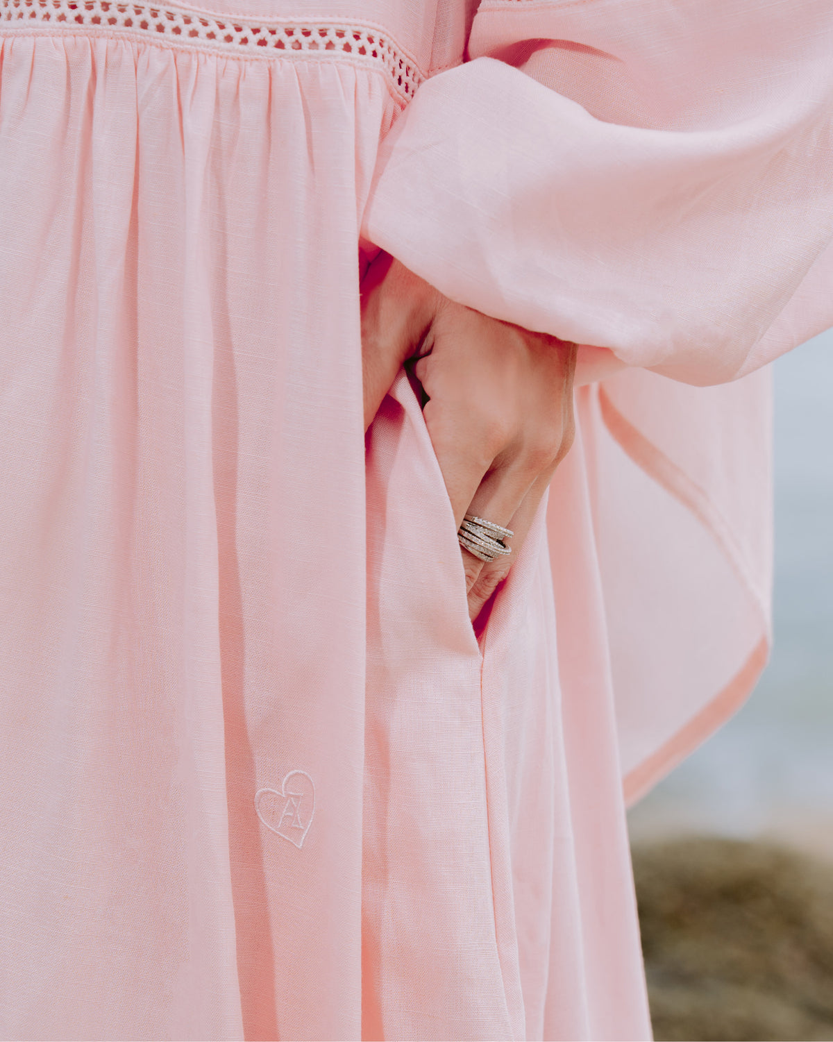 SURI DRESS BLUSH