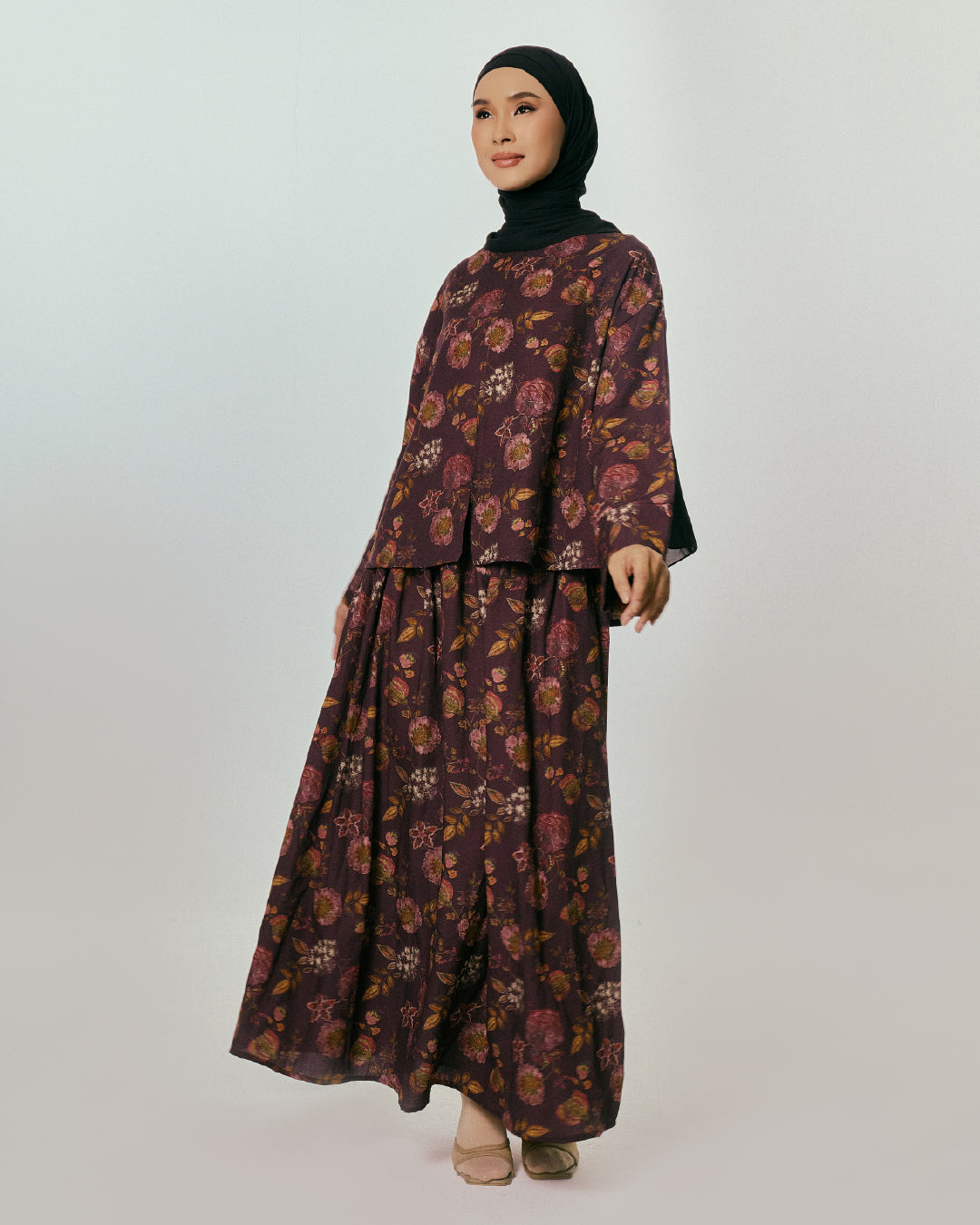 THE MAY FLEUR SET MAHOGANY