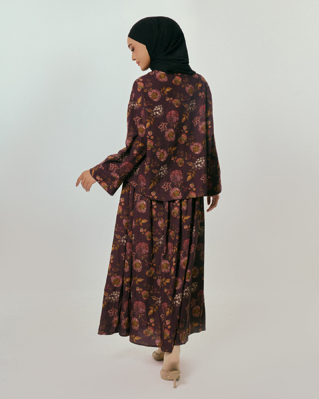 THE MAY FLEUR SET MAHOGANY