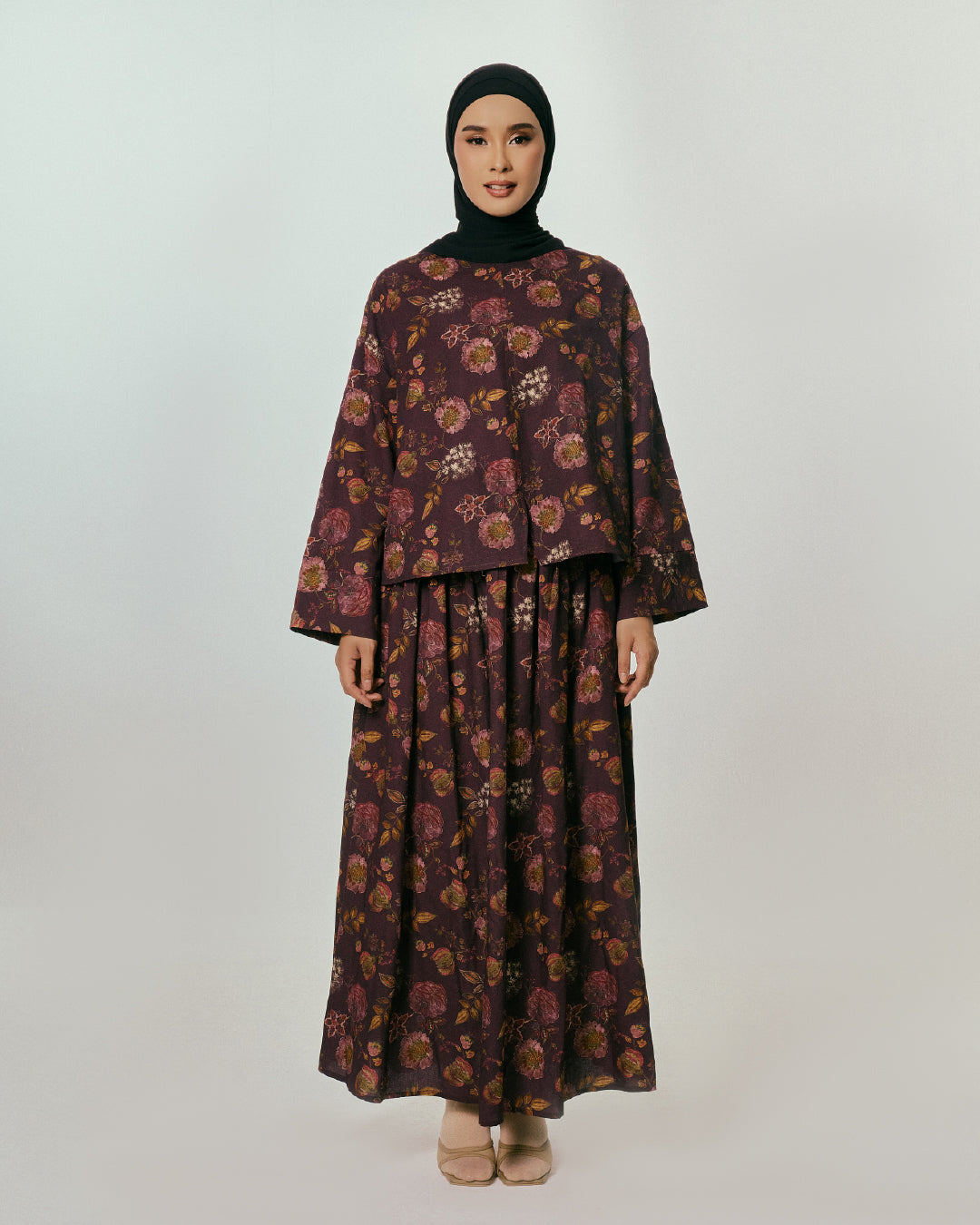 THE MAY FLEUR SET MAHOGANY