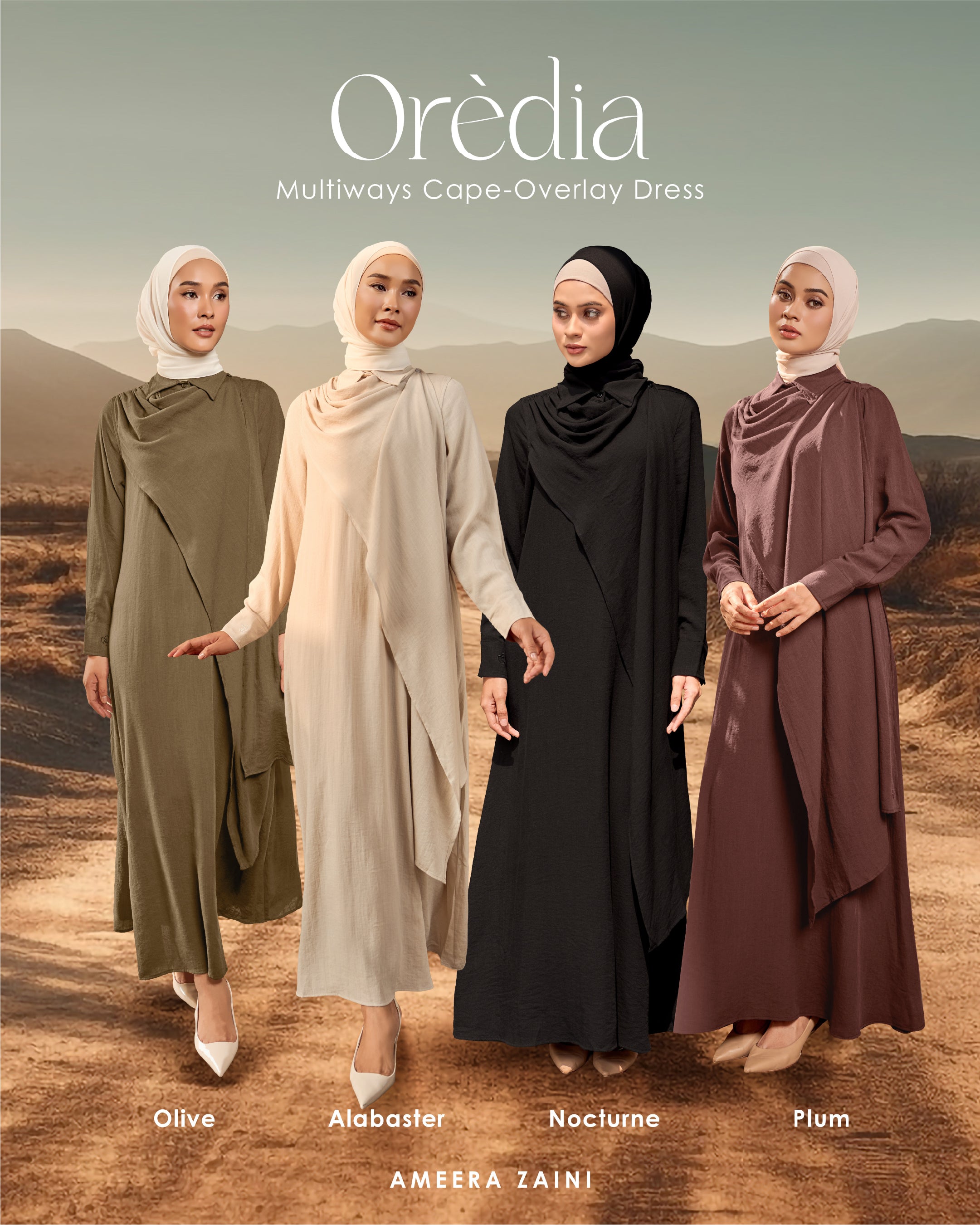OREDIA DRESS - NOCTURNE