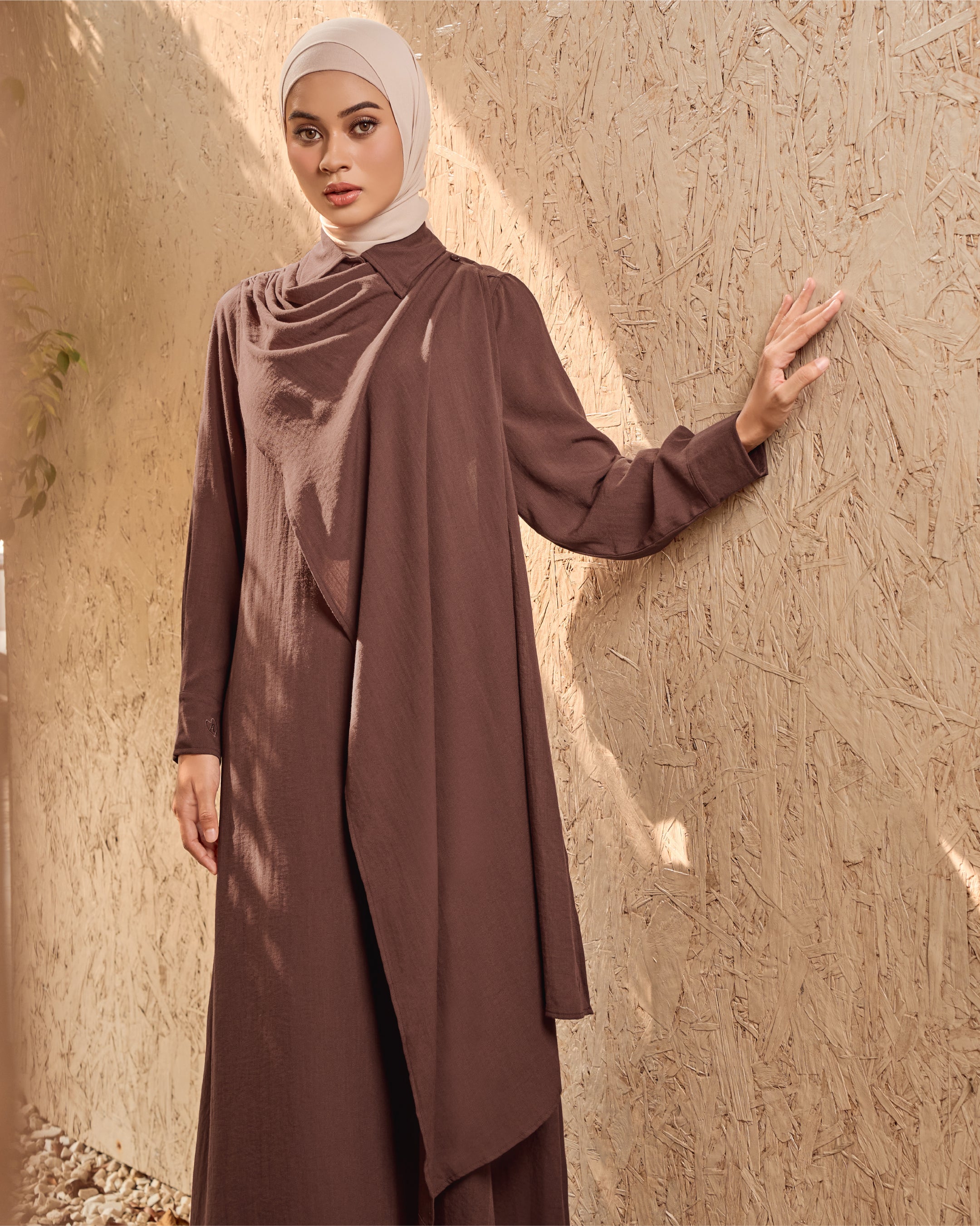 OREDIA DRESS - PLUM