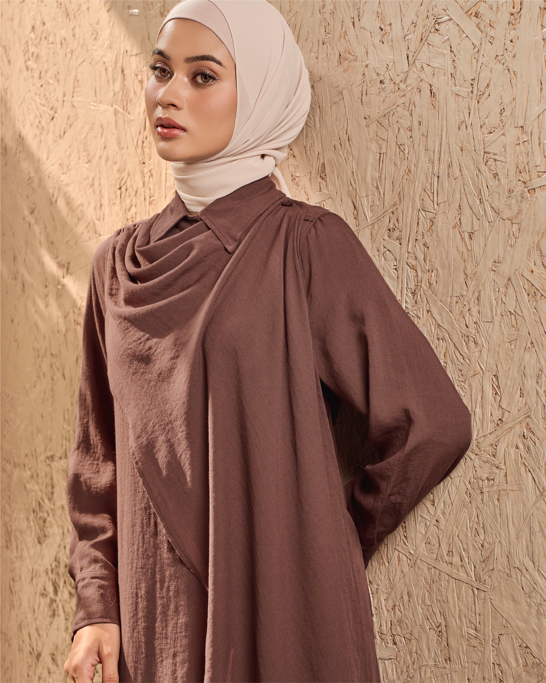 OREDIA DRESS - PLUM