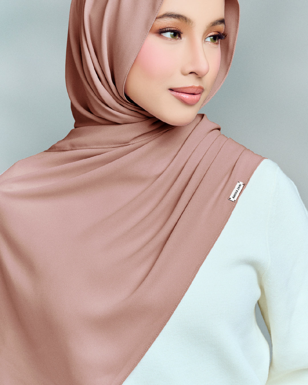 MAYA LITE INSTANT WITH COVERED NECK DUSTY PINK