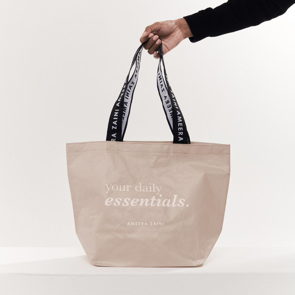 AZ SHOPPER TOTE MATTE NUDE