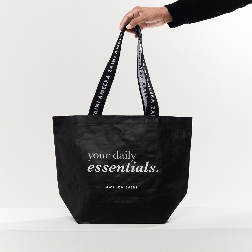 AZ SHOPPER TOTE BLACK