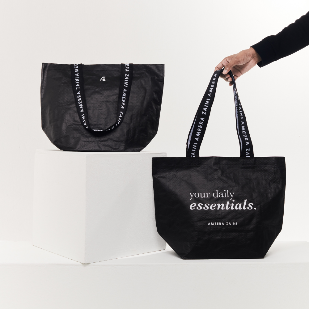 AZ SHOPPER TOTE BLACK