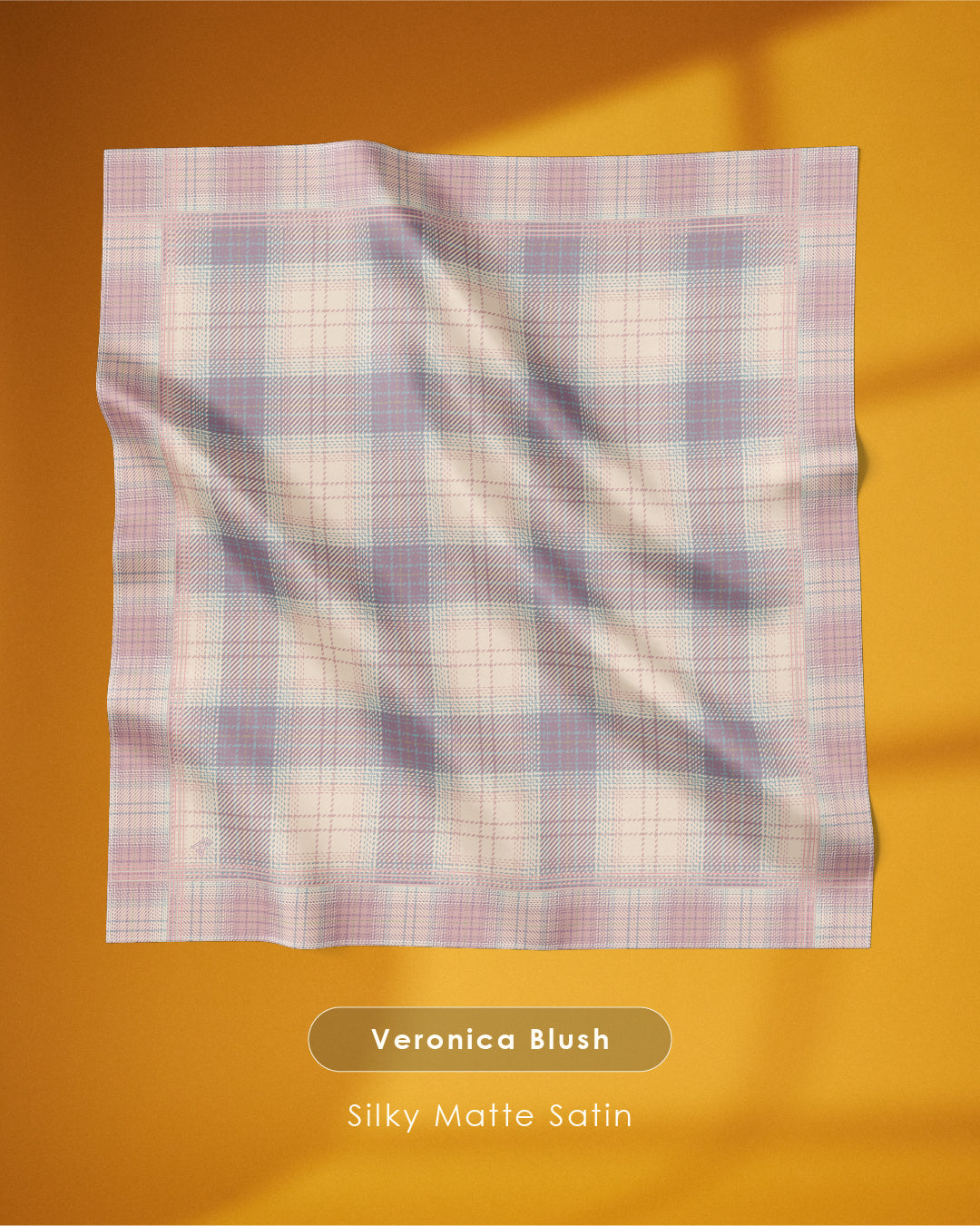 AZ ALUR SATIN VERONICA BLUSH