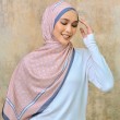 AP THALIA SHAWL APRICOT GRAY