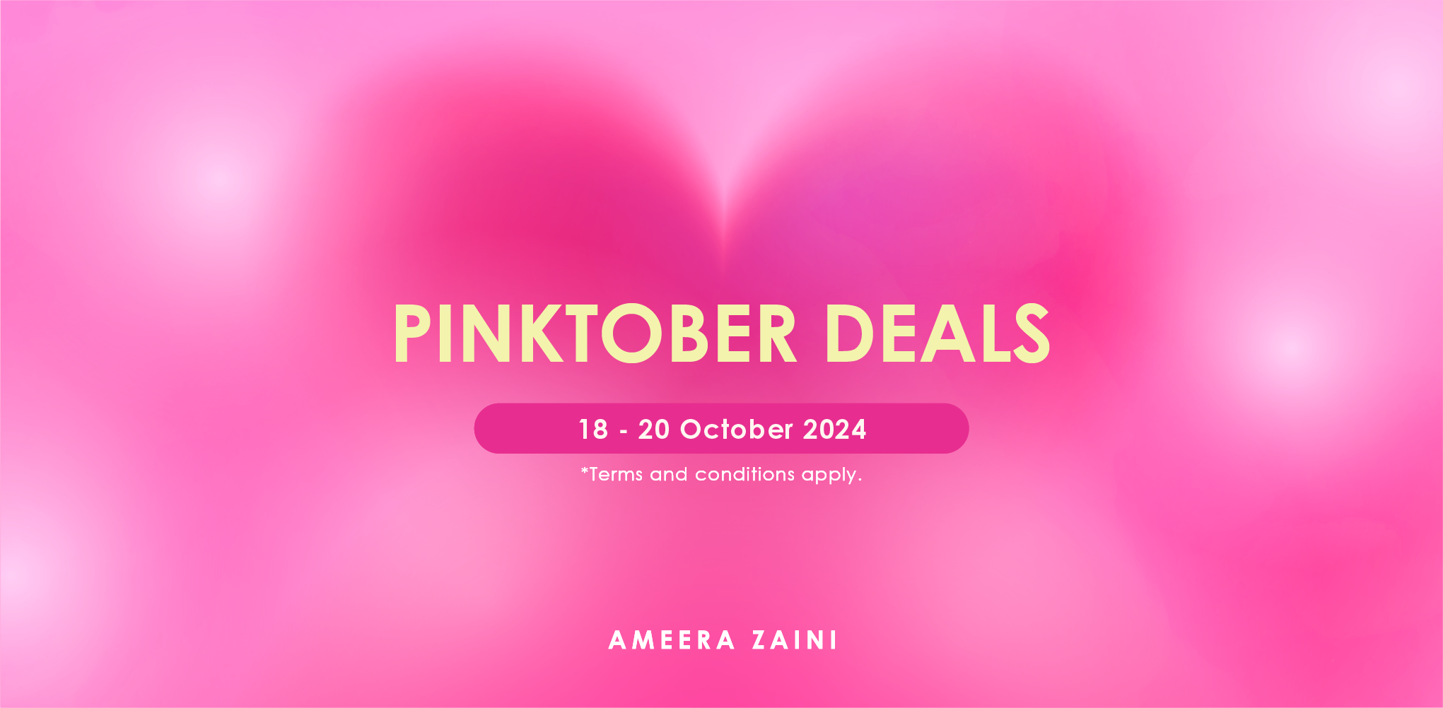 PINKTOBER DEALS